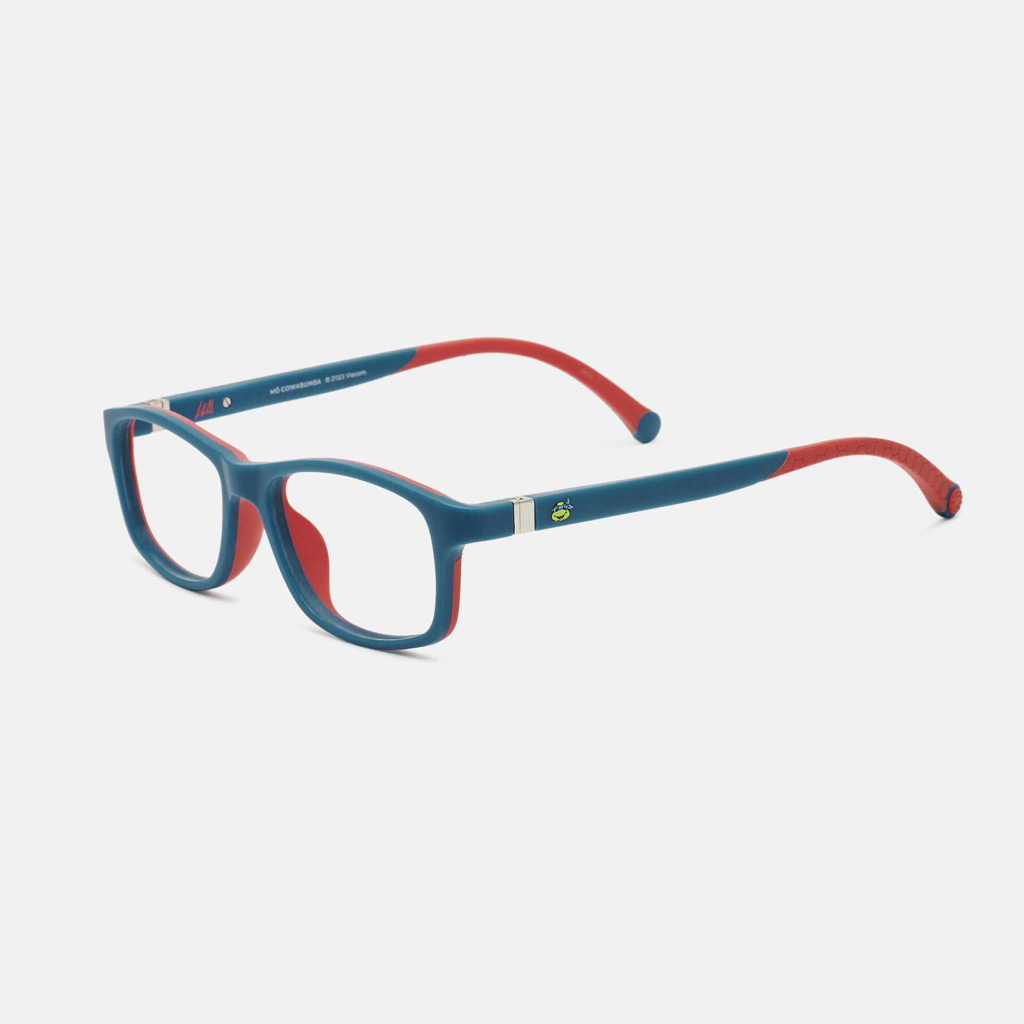 X TORTUGAS NINJA COWABUNGA, blue/red, large image number 1