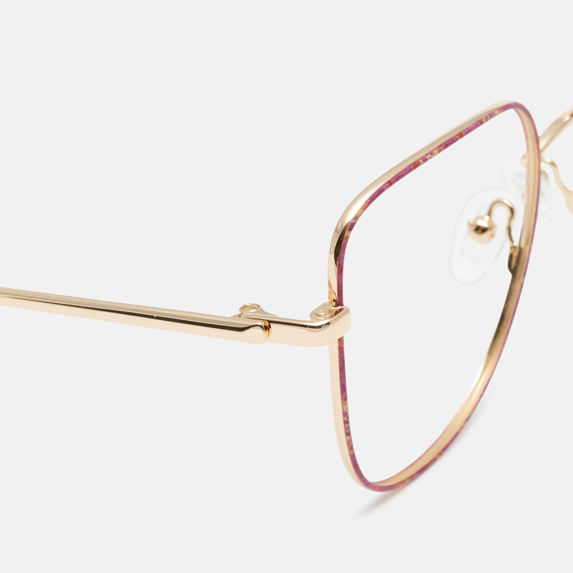 m&oacute; ASHA, pink pattern/gold, large image number 2