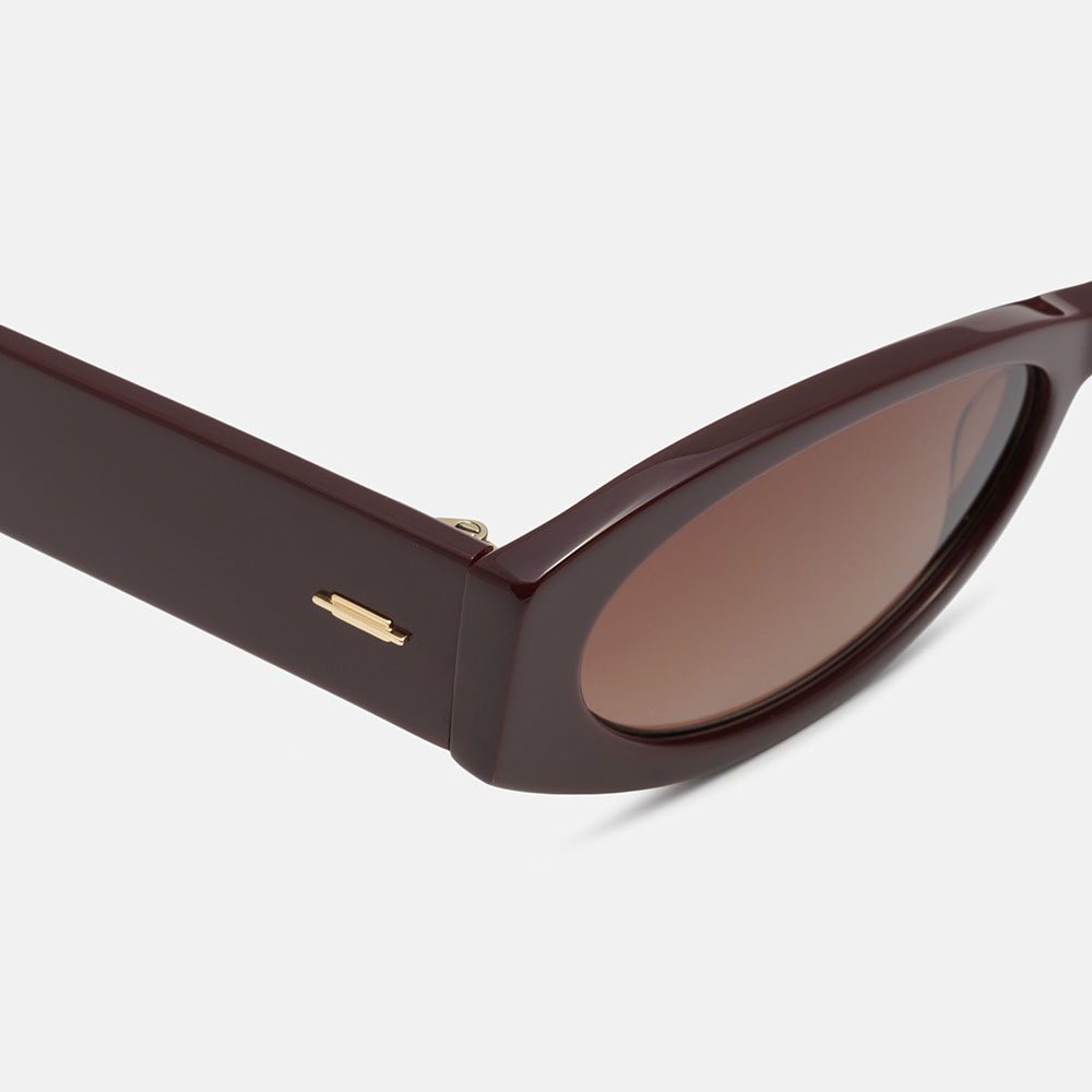 m&oacute; VELOUR SUN, burgundy, large image number 2