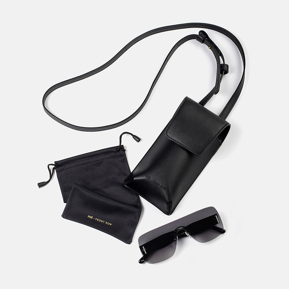 m&oacute; FRONT ROW CHAD SHIELD SUN, black, large image number 2