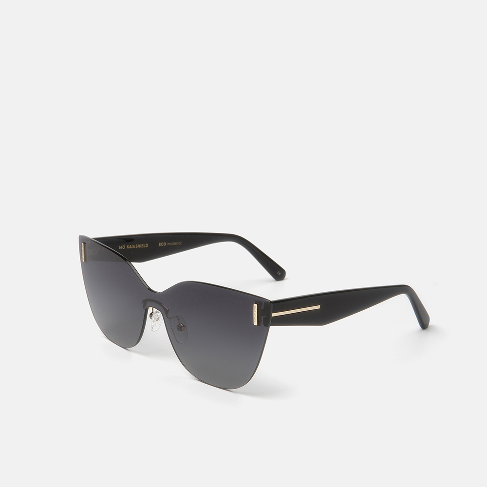 m&oacute; FRONT ROW KAIA SHIELD SUN, black, large image number 1
