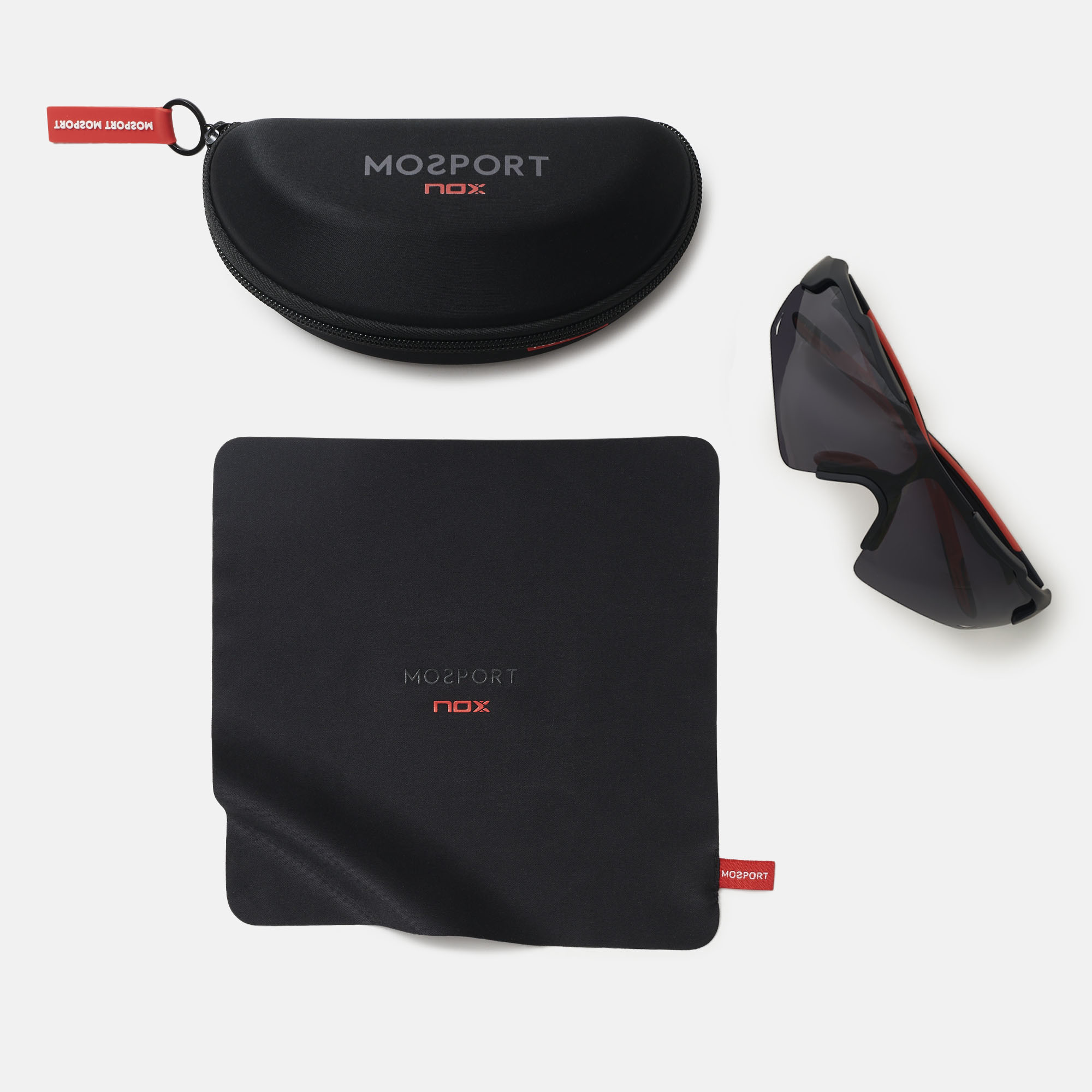 mó NOX COPPI SUN, black/red, hi-res