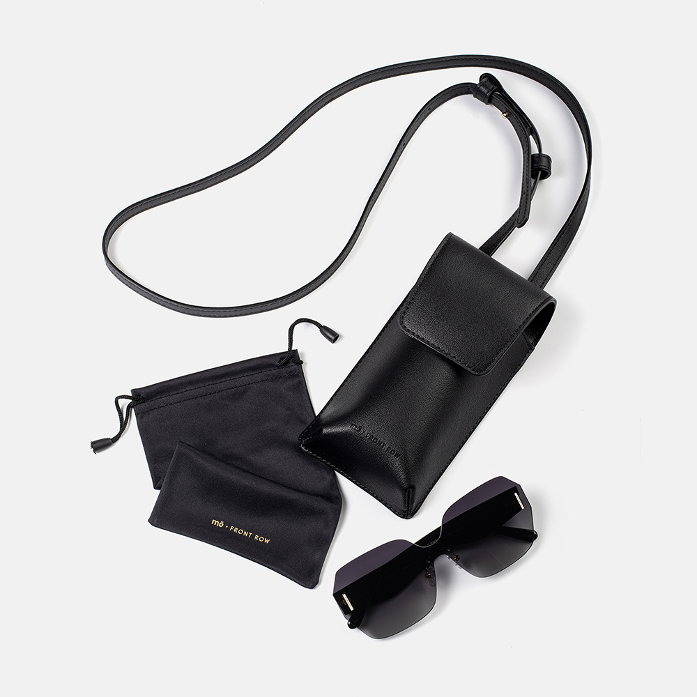 m&oacute; FRONT ROW ROSIE SHIELD SUN, black, large image number 2