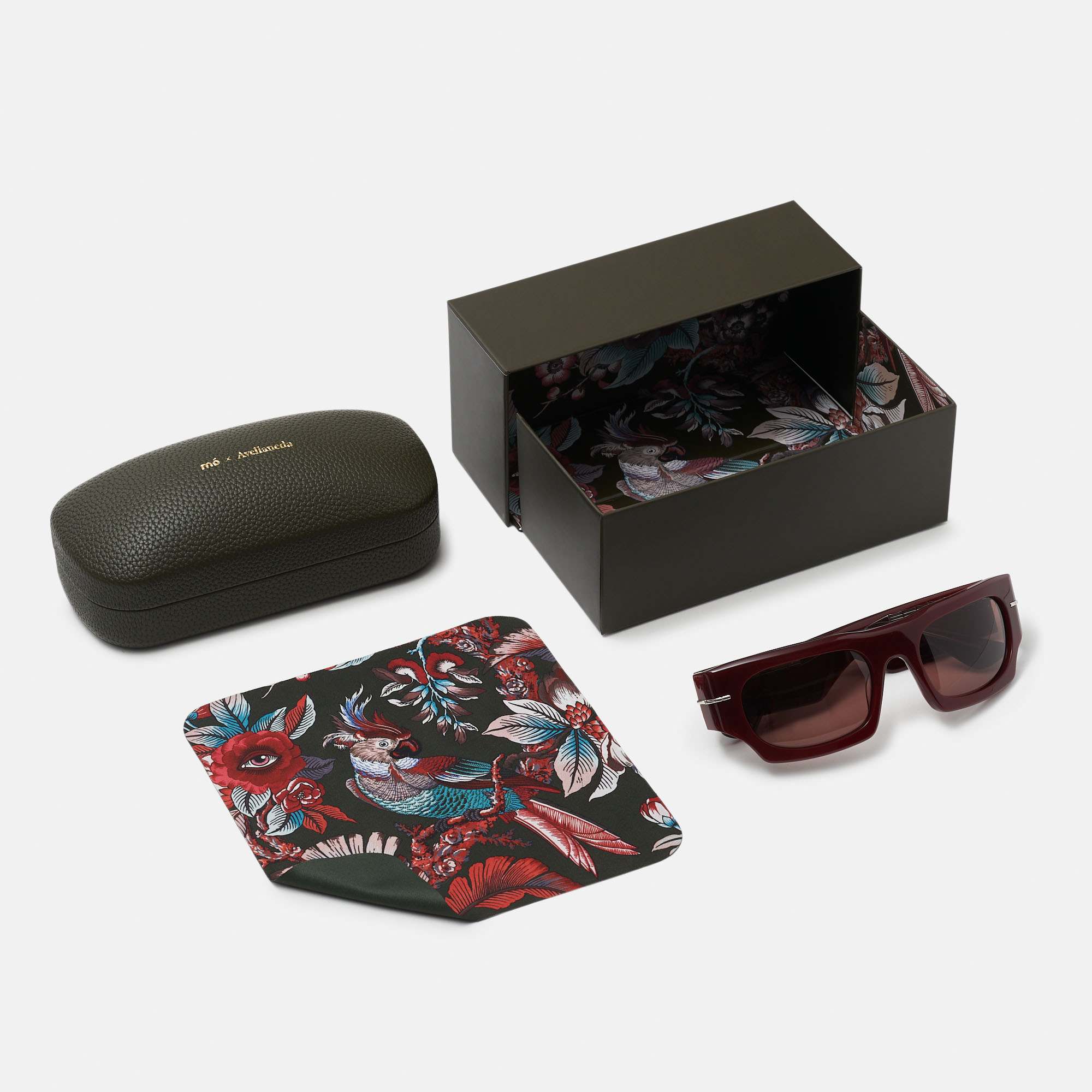 mó AVELLANEDA SEI SUN, burgundy, hi-res