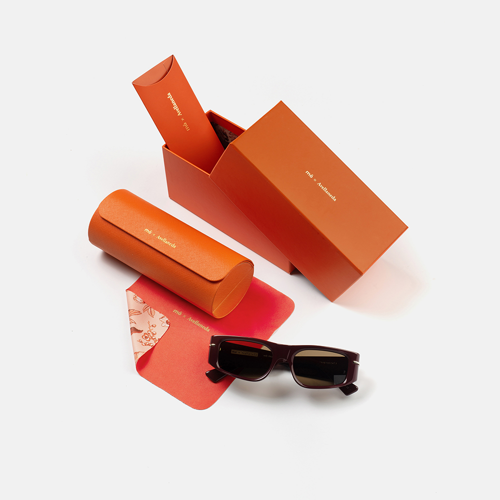 m&oacute; AVELLANEDA PAULA SUN, burgundy, large image number 2