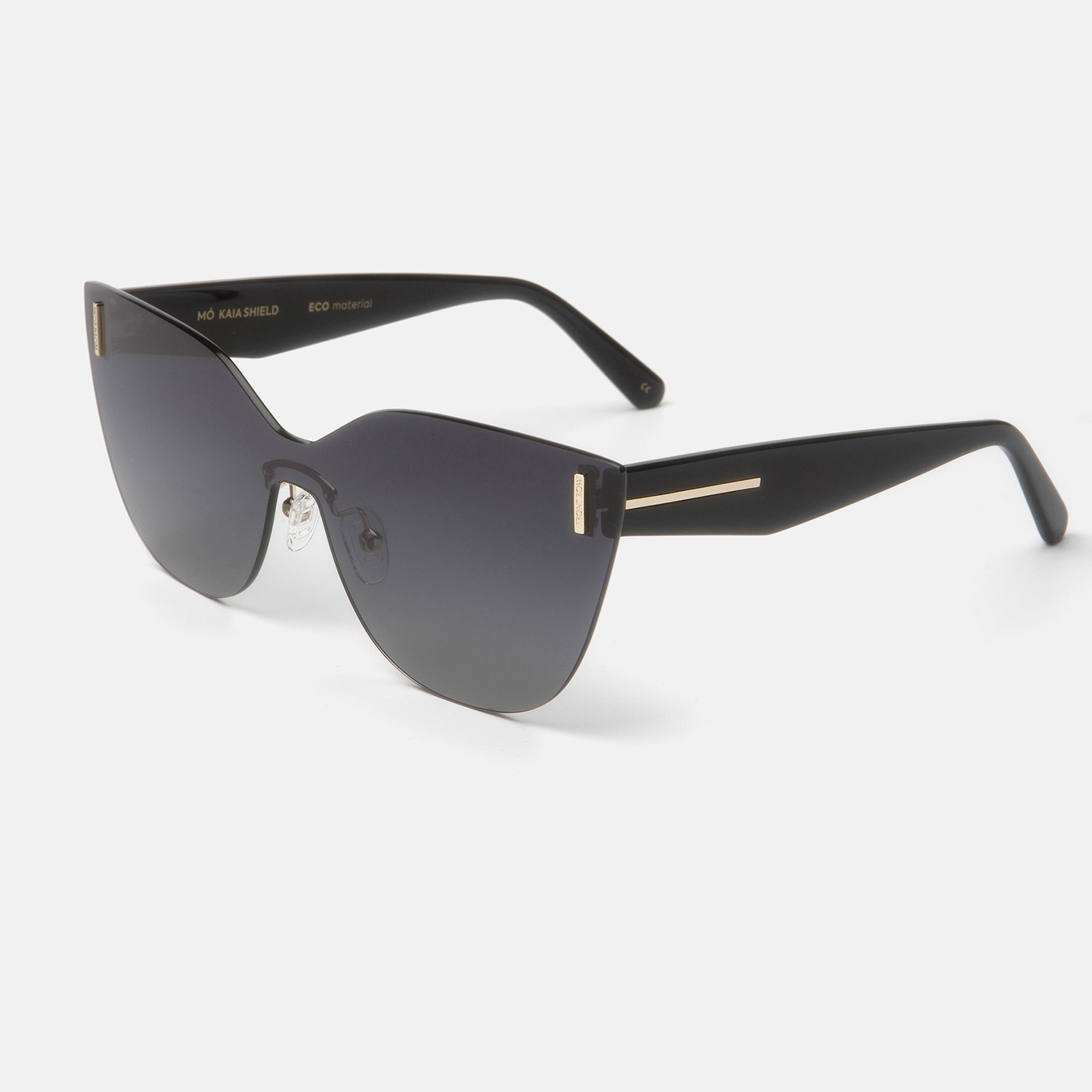 m&oacute; FRONT ROW KAIA SHIELD SUN, black, large image number 1