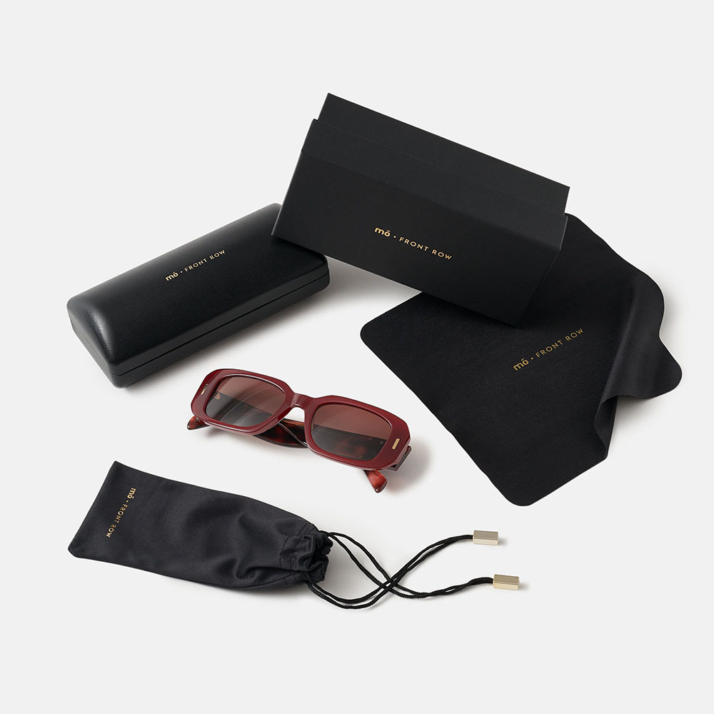 m&oacute; FRONT ROW PRINSLOO SUN, burgundy, large image number 2