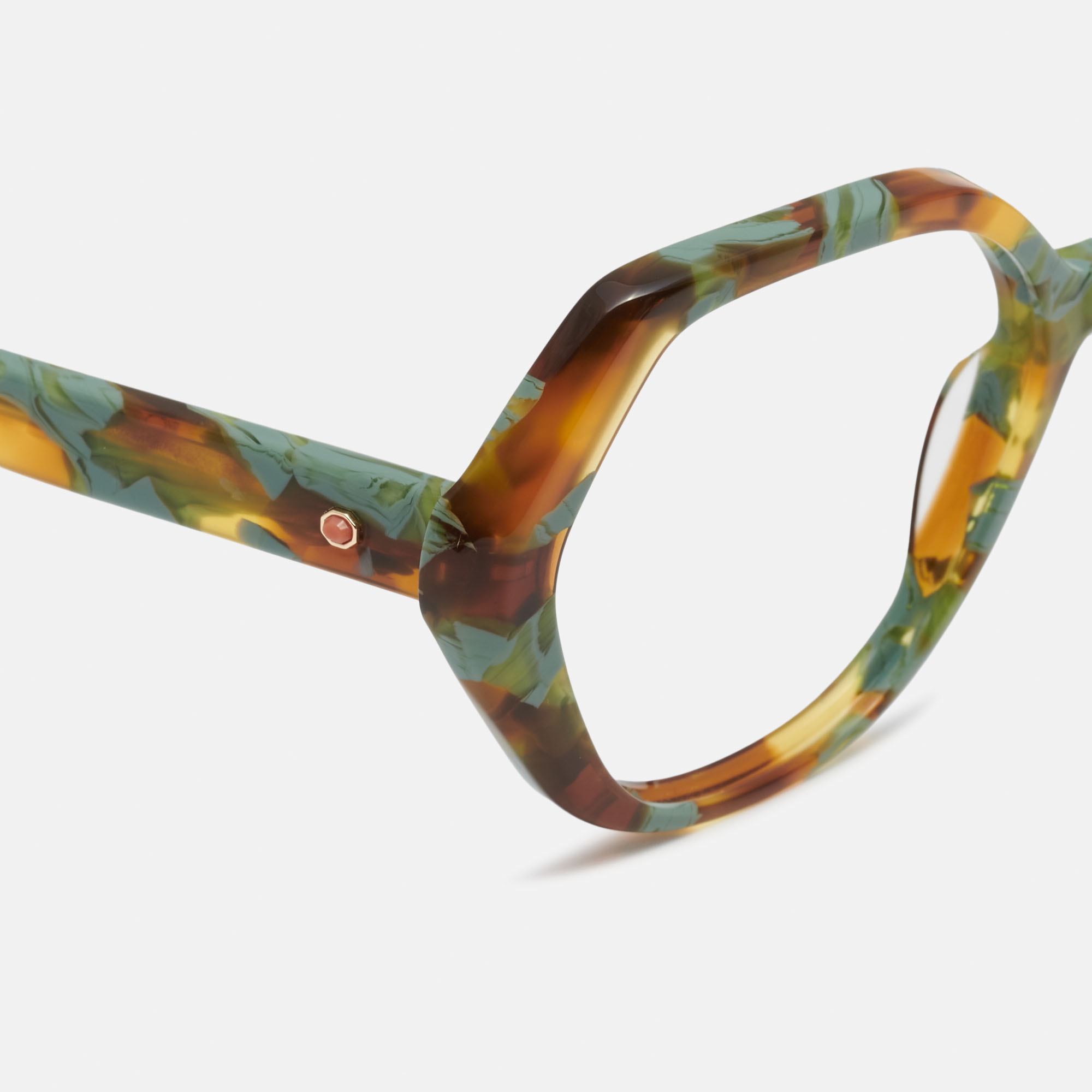 m&oacute; YAMUNA, veined green, large image number 2