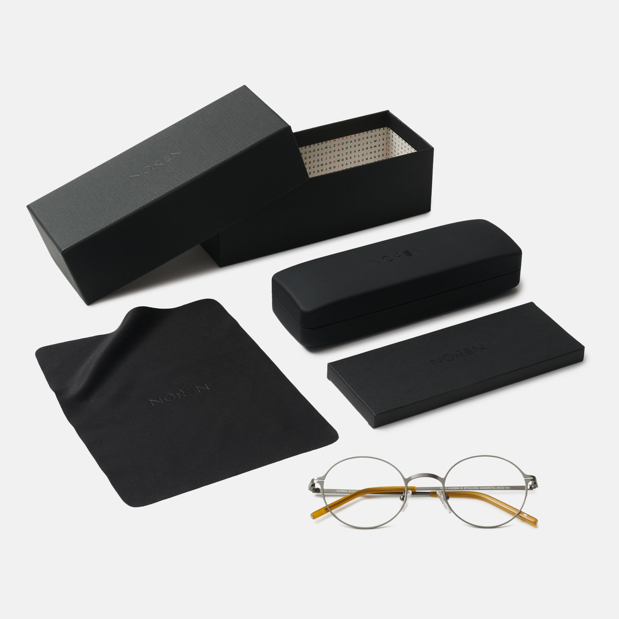 NOREN BITACOR, gunmetal, hi-res