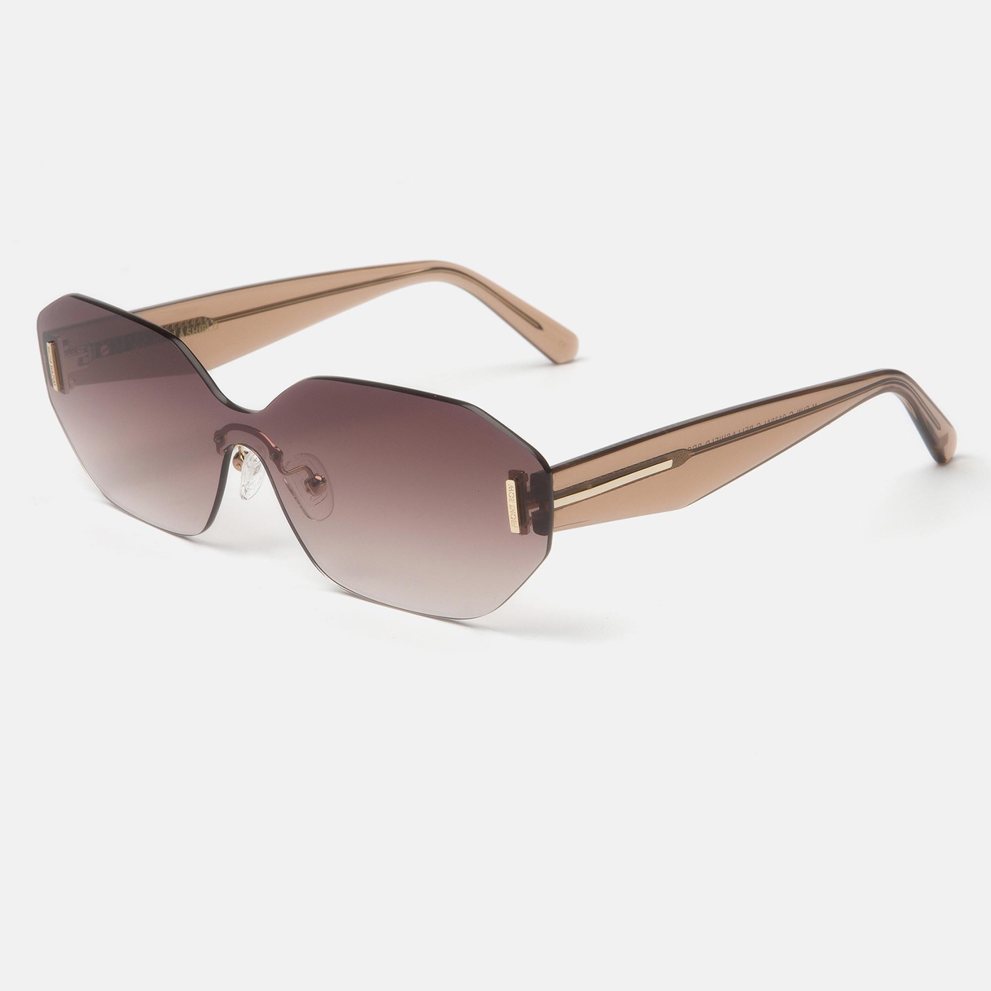 m&oacute; FRONT ROW BELLA SHIELD SUN, brown, large image number 1