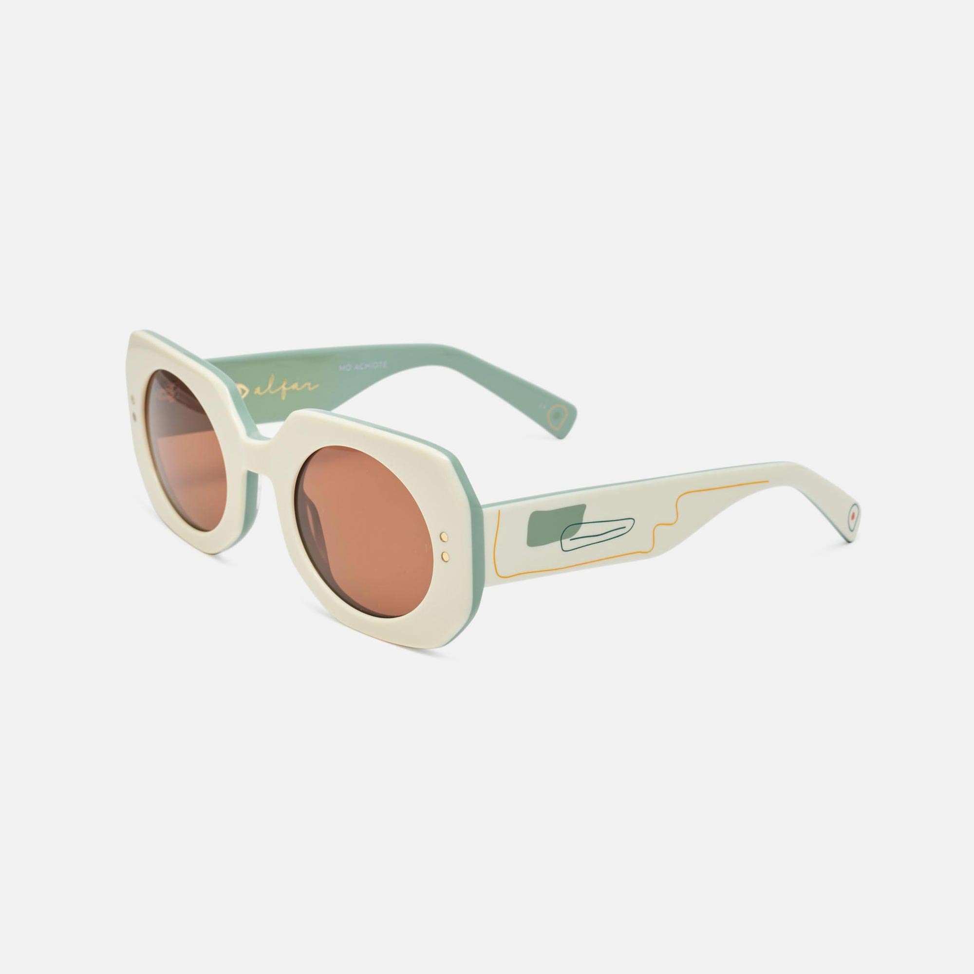 m&oacute; ALFAR ACHIOTE SUN, white/green, large image number 1