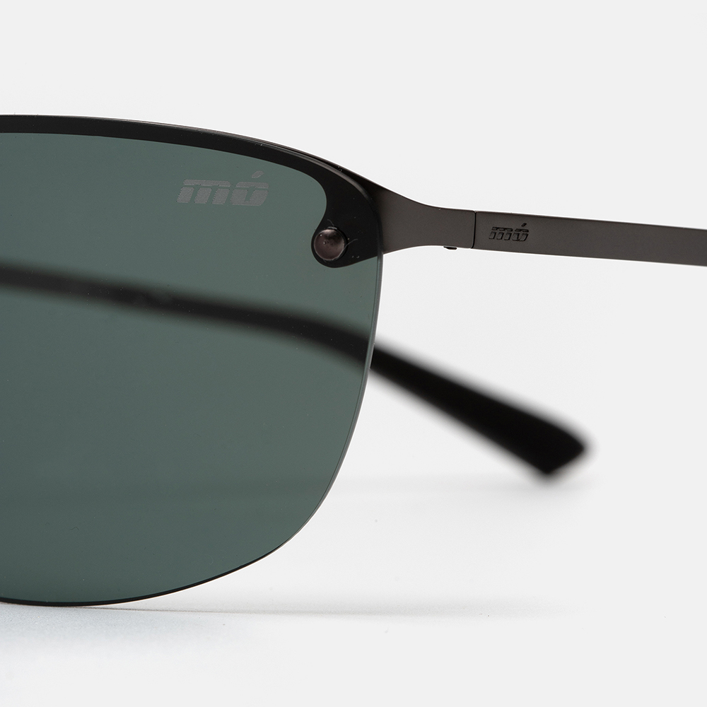 m&oacute; WOODS SUN, gun metal/green, large image number 2
