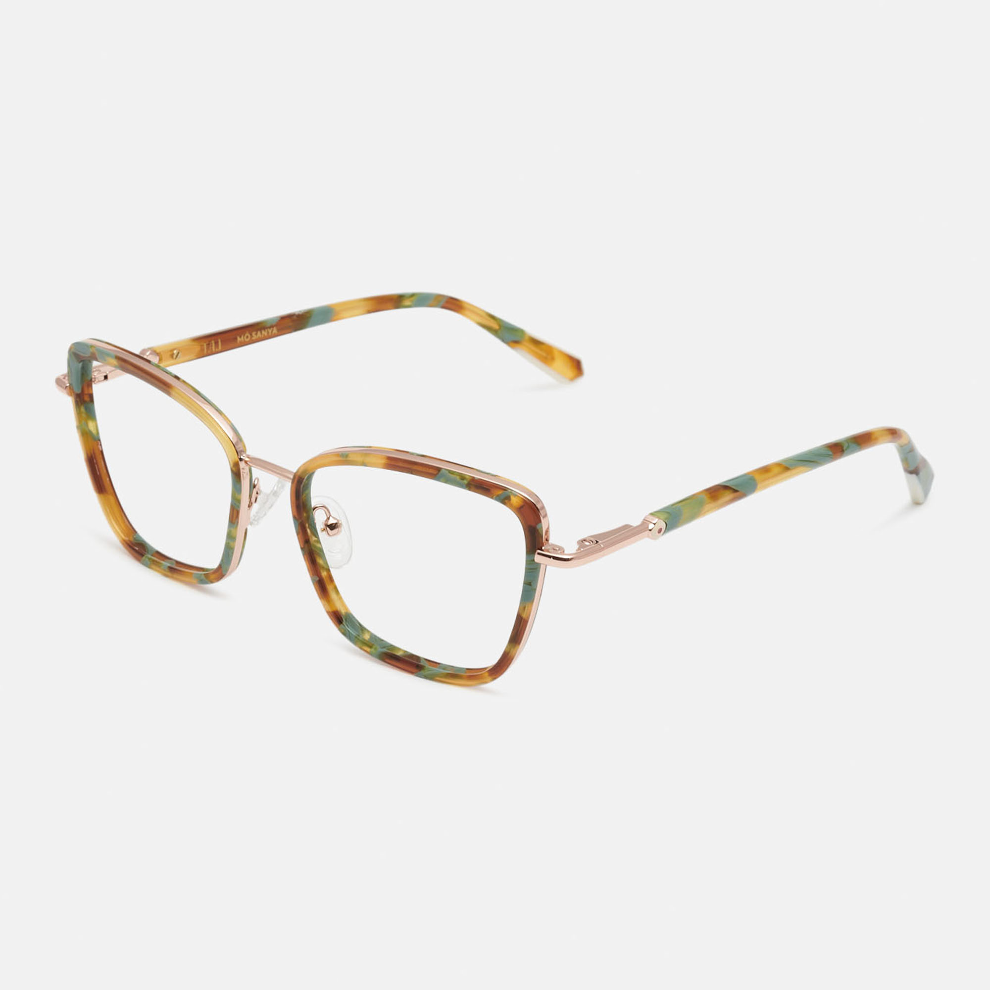 m&oacute; SANYA, veined green, large image number 1