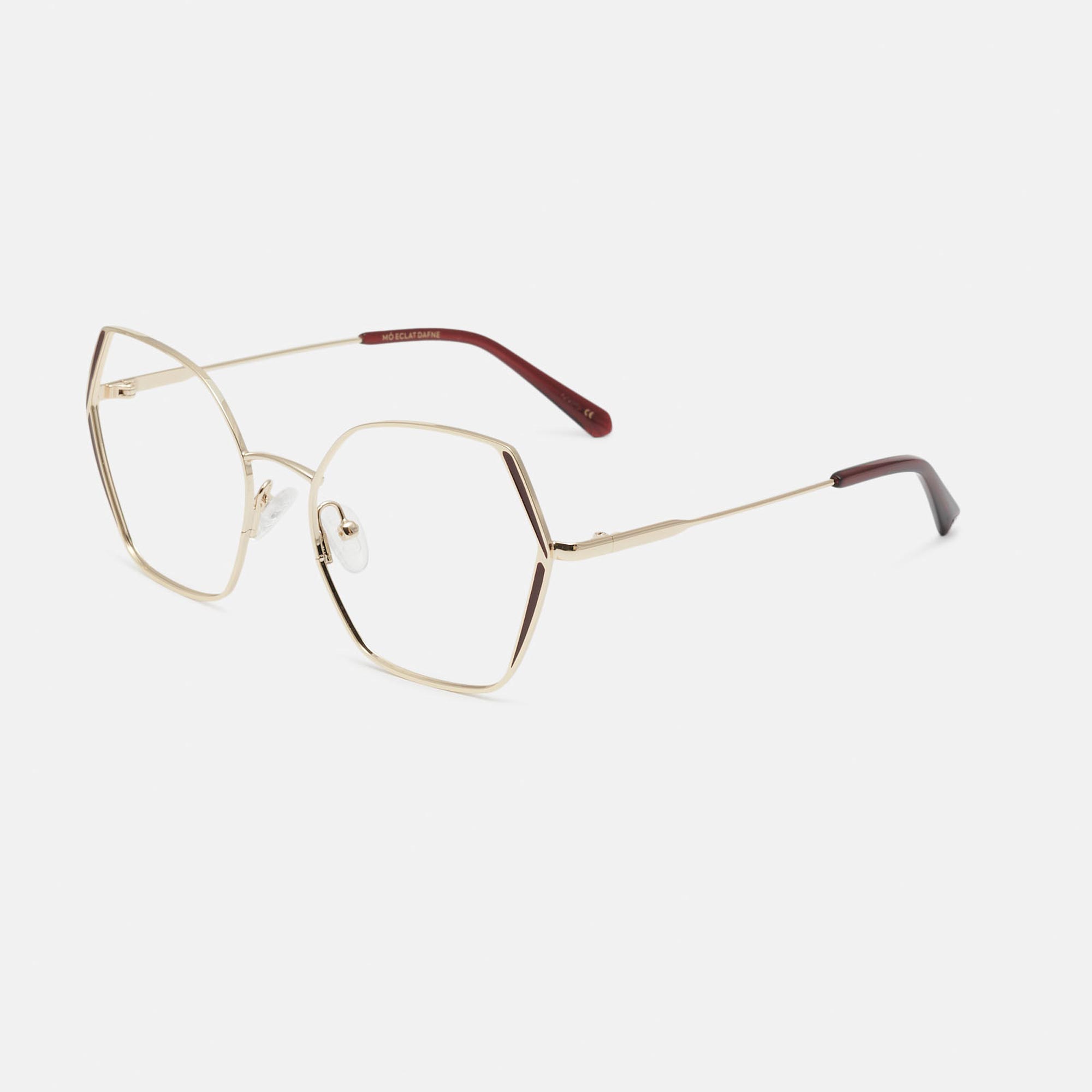 m&oacute; ECLAT DAFNE, gold/burgundy, large image number 1