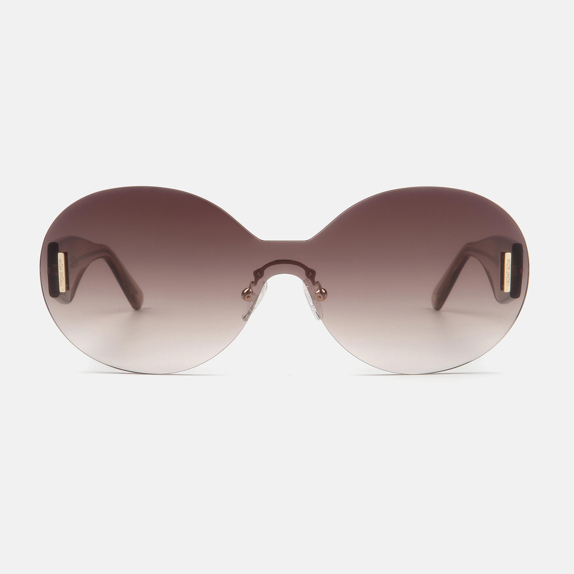 m&oacute; FRONT ROW CANDICE SHIELD SUN, brown, large image number 0