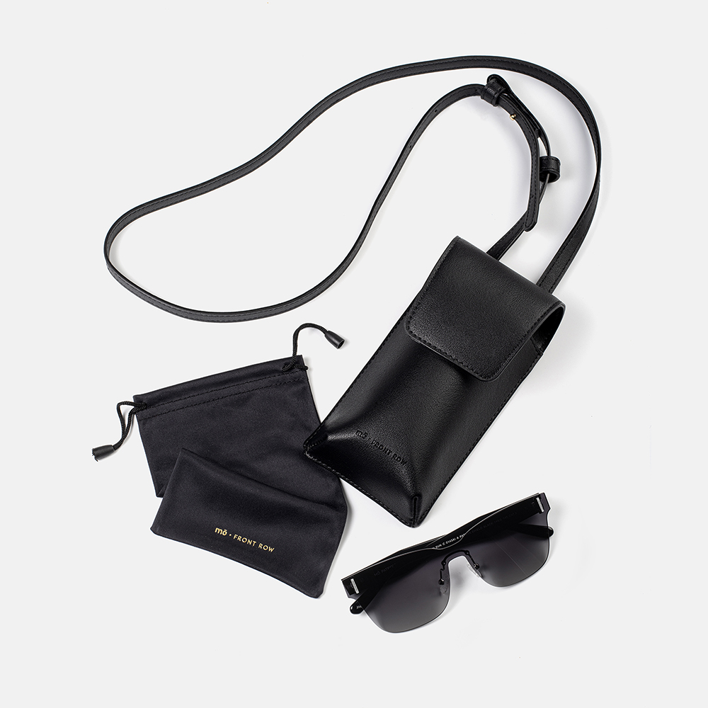 m&oacute; FRONT ROW PATRYK SHIELD SUN, black, large image number 2