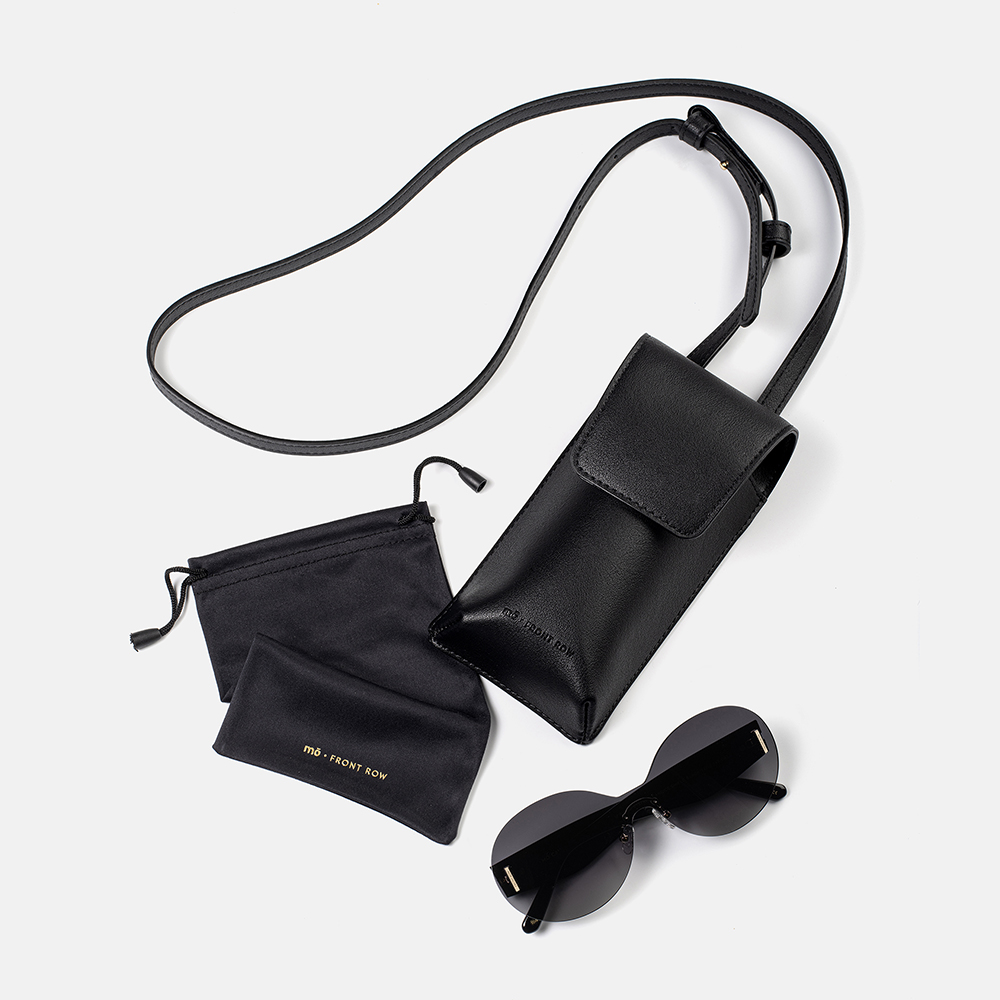 m&oacute; FRONT ROW CANDICE SHIELD SUN, black, large image number 2