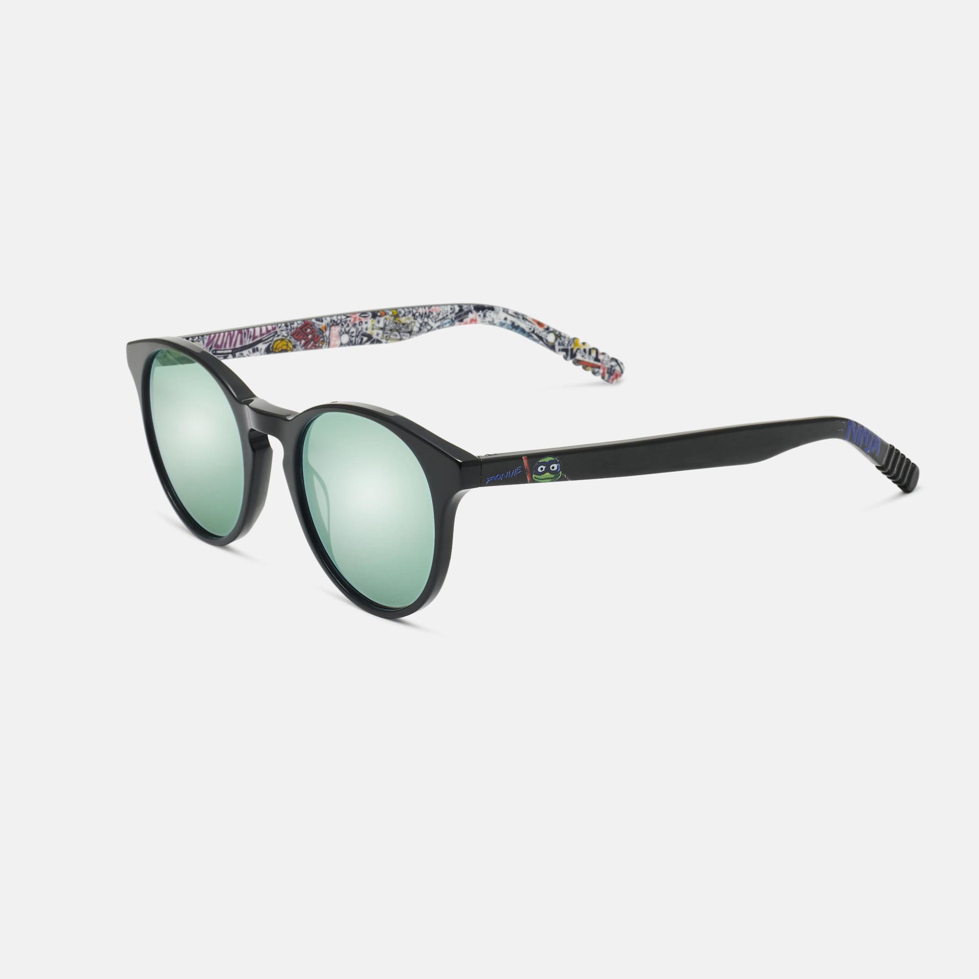 X TORTUGAS NINJA SHELL SUN, black, large image number 1