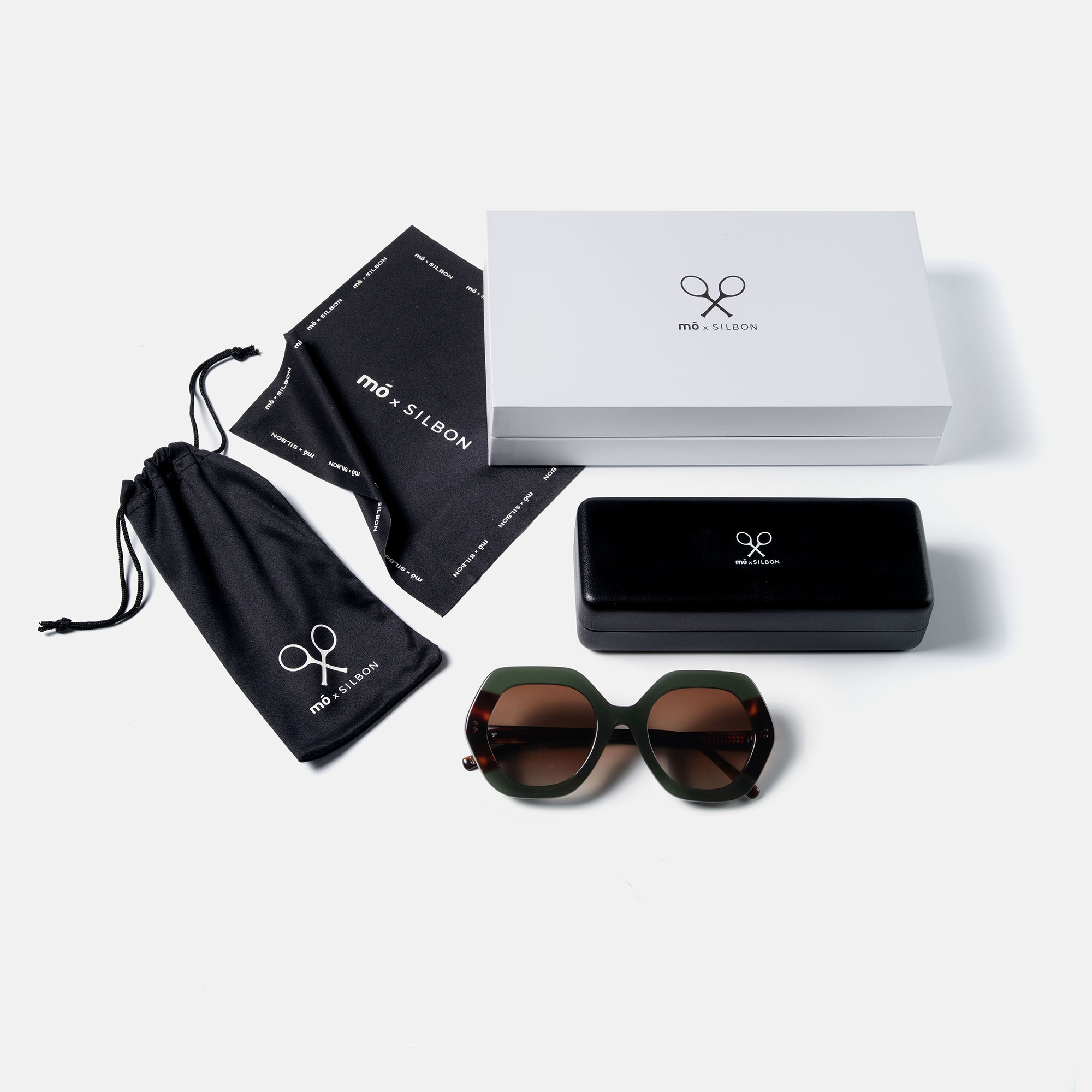 mó X SILBON VERA SUN, green/carey, hi-res