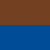 mó upper 426A, brown-blue, swatch