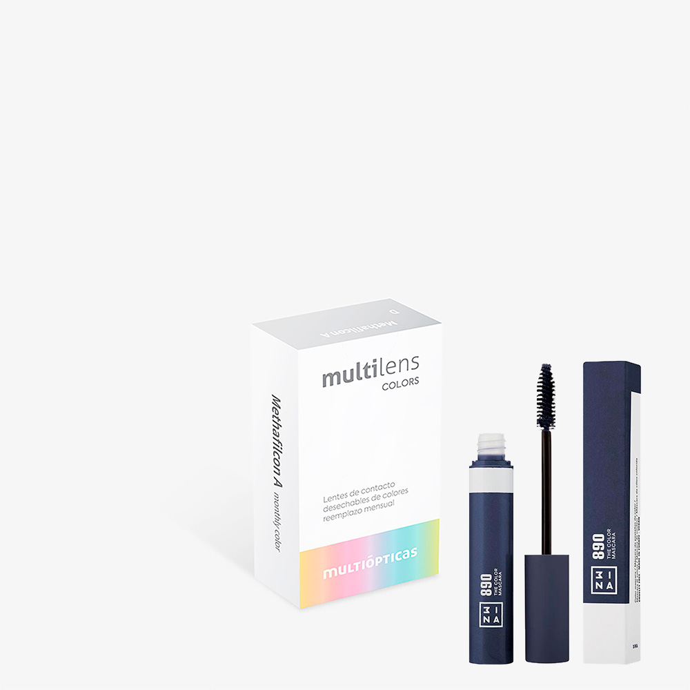 pack multilens color x the color mascara azul marino, , large image number 0
