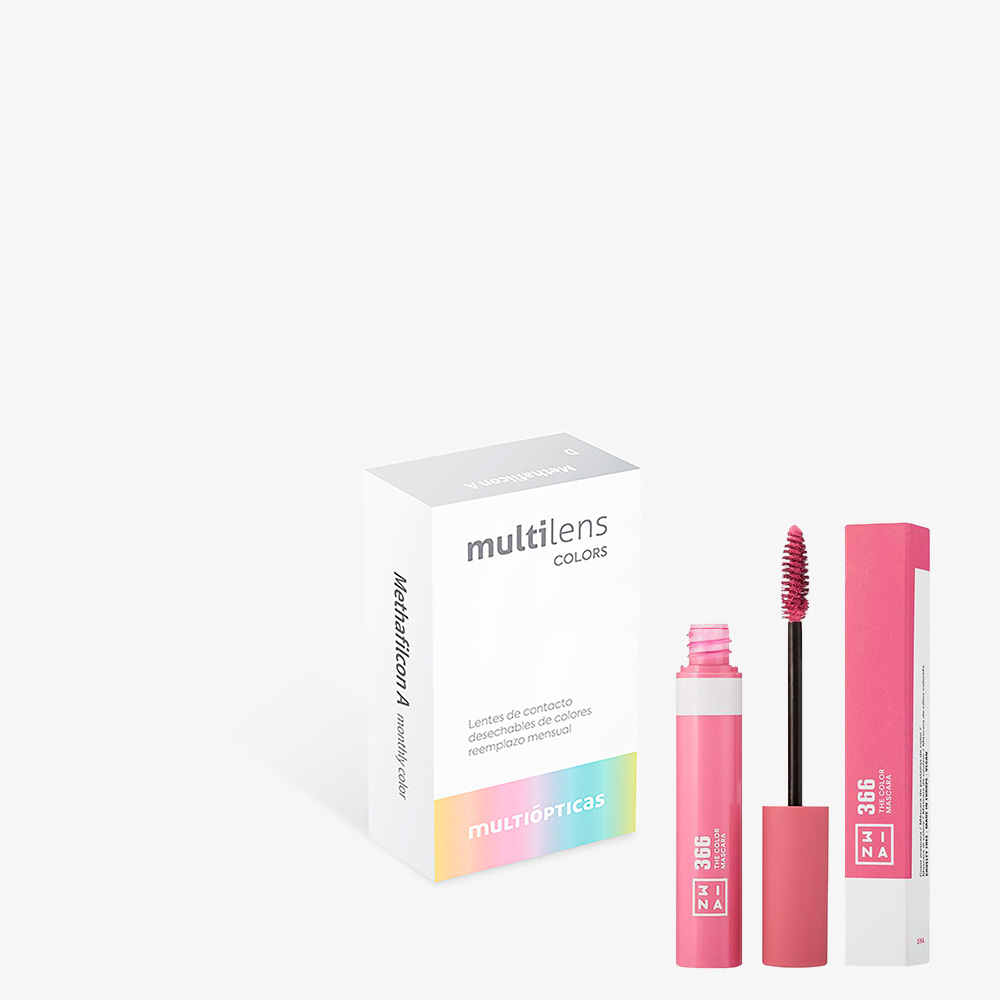 pack multilens color x the color mascara rosa, , large image number 0