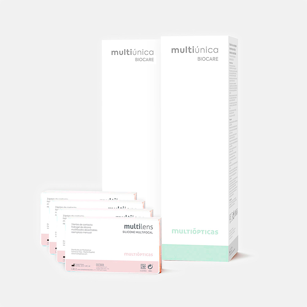 Pack semestral multifocal silicona premium biocare, , large image number 0
