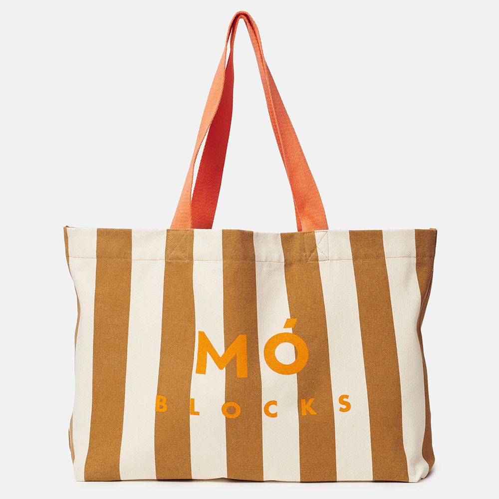 BOLSA BLOCKS BEIGE/MARRON, , large image number 0