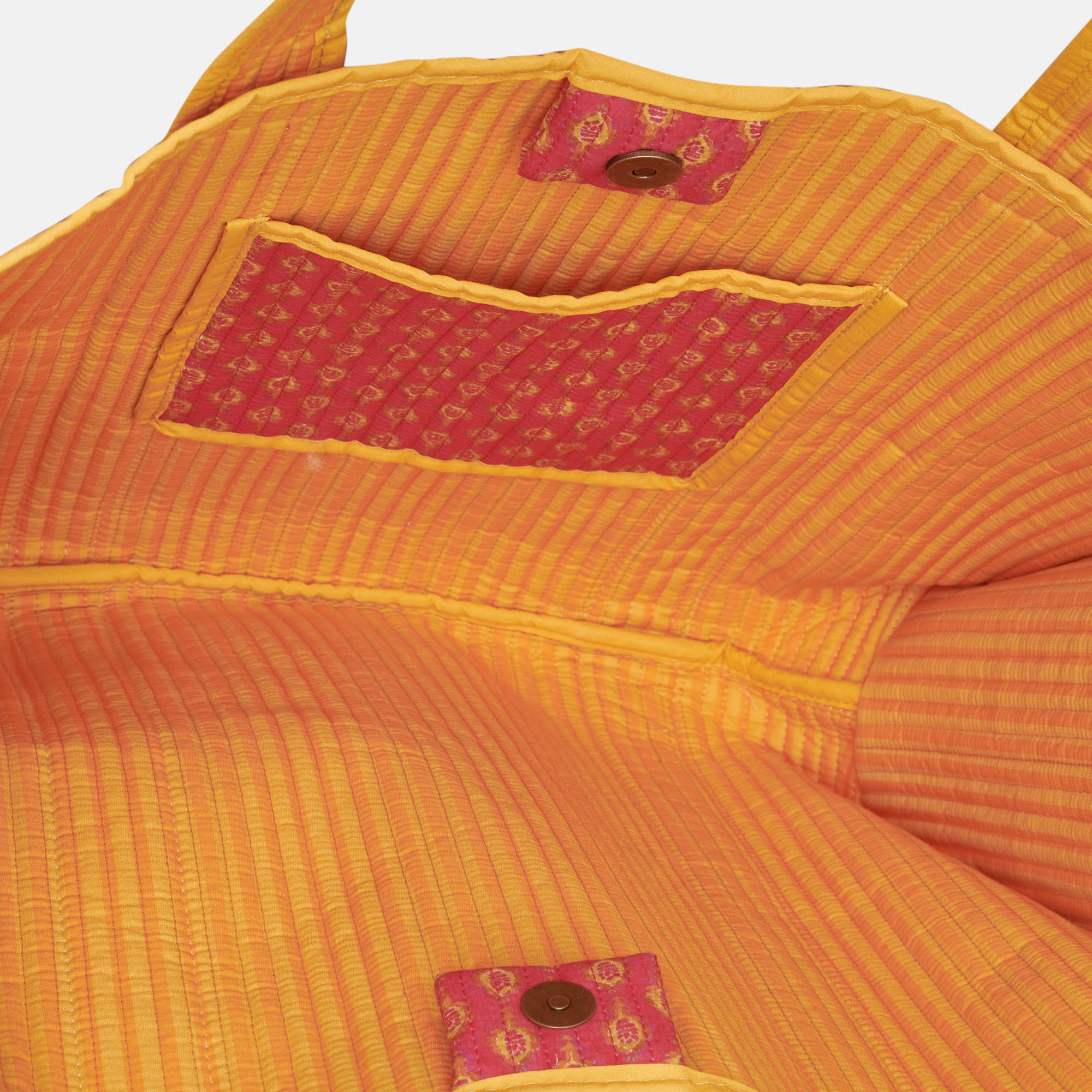 BOLSO ACOLCHADO TAJ PRINT ROSA, , large image number 2