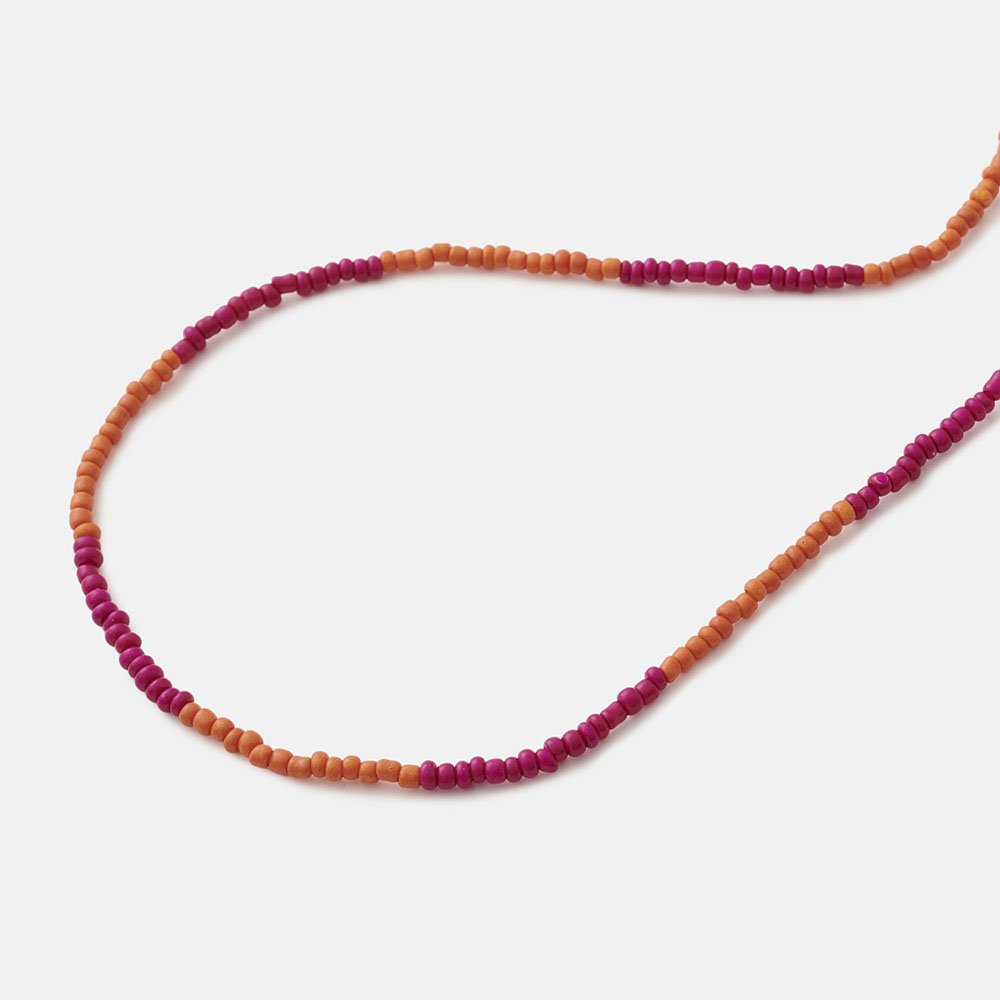 CORDON BLOCKS CUENTAS ROSA/NARANJA  , , large image number 2