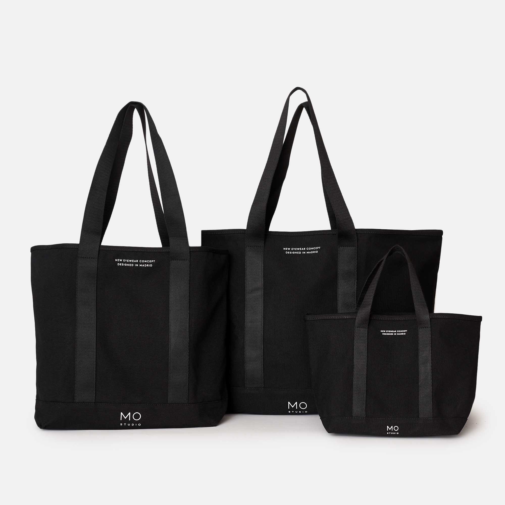 TOTE MEDIUM MO STUDIO BLACK, , large image number 1