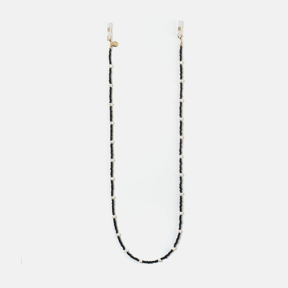 CORDON PERLAS NEGRO SALITRE  , , large image number 0