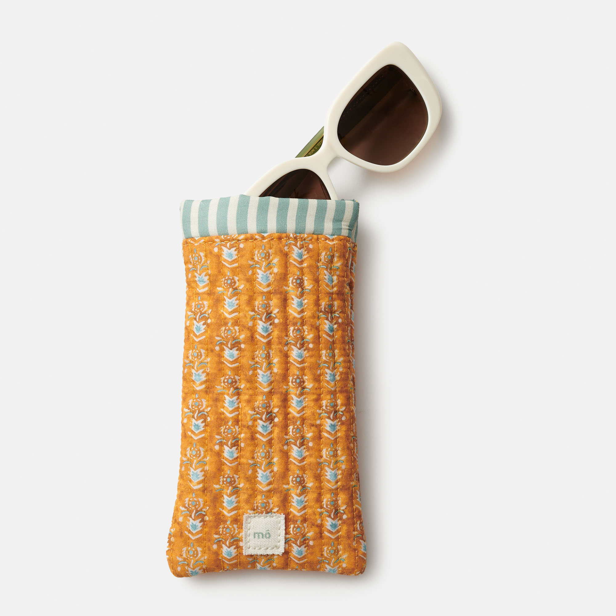POUCH ACOLCHADO TAJ PRINT NARANJA, , large image number 1