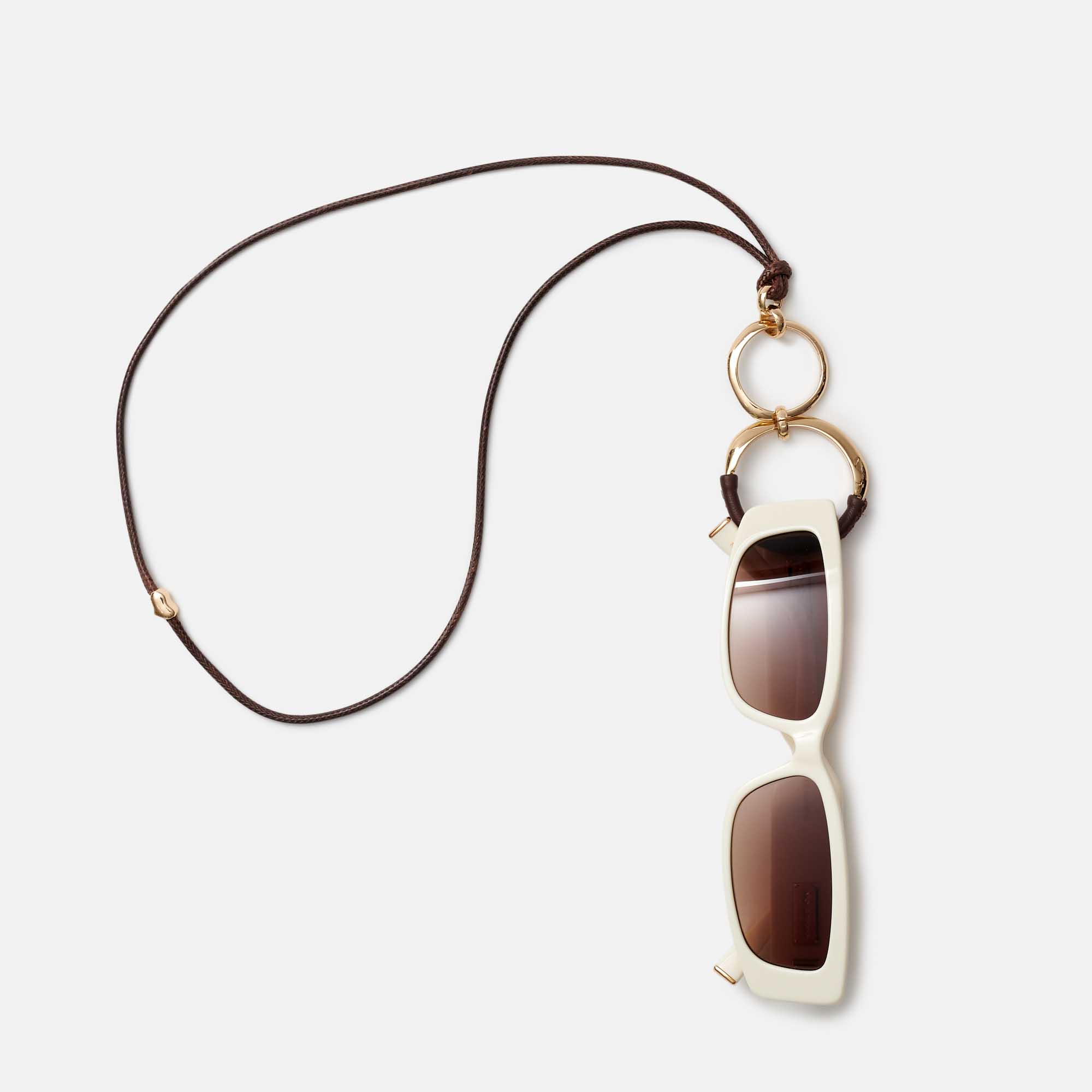CUELGA GAFAS STUDIO MARRON, , large image number 1