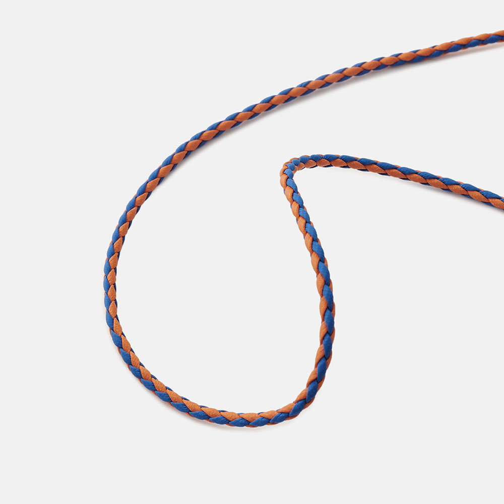 CORDON TRENZADO BLOCKS AZUL/NARANJA  , , large image number 2