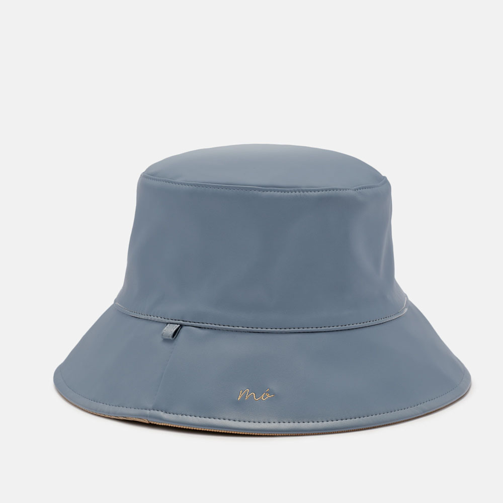 GORRO REVERSIBLE AZUL/CAMEL, , large image number 1