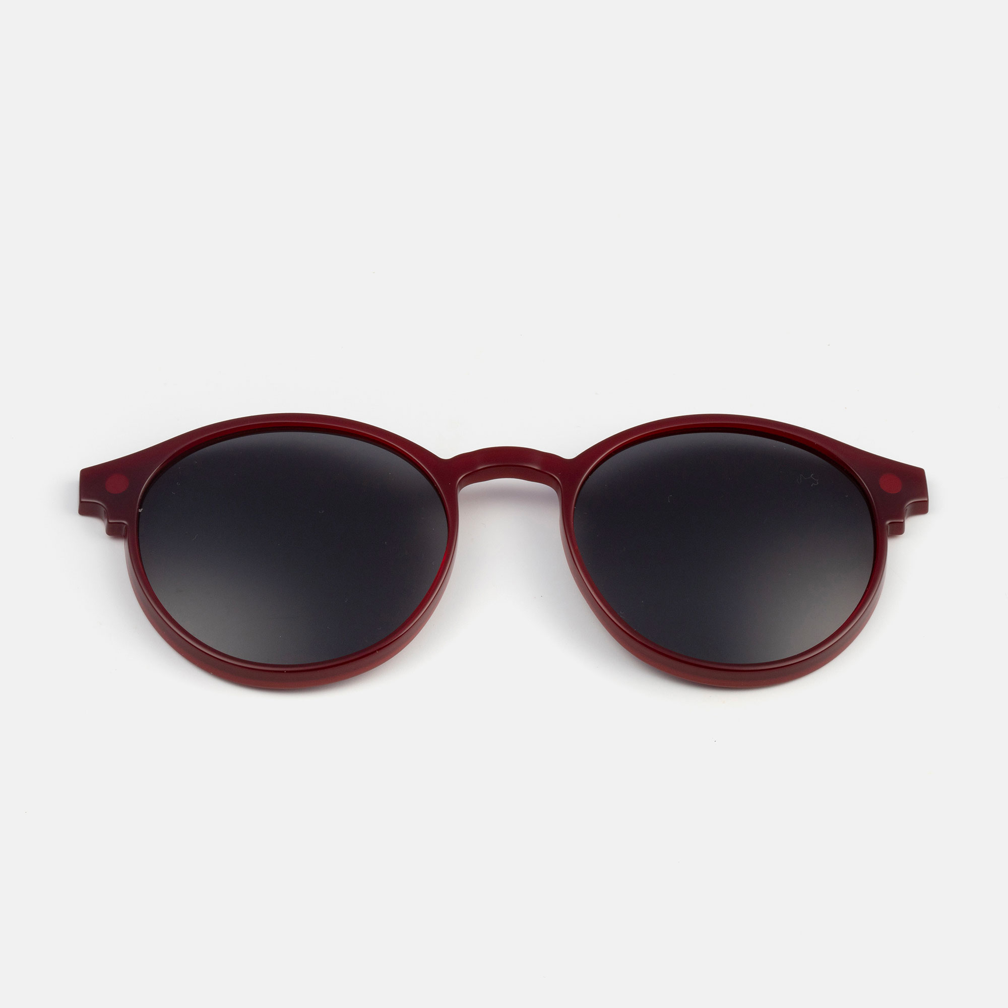 CLIP-ON 0543M BAYES-ON BURGUNDY/SILVER 50/19, , large image number 0