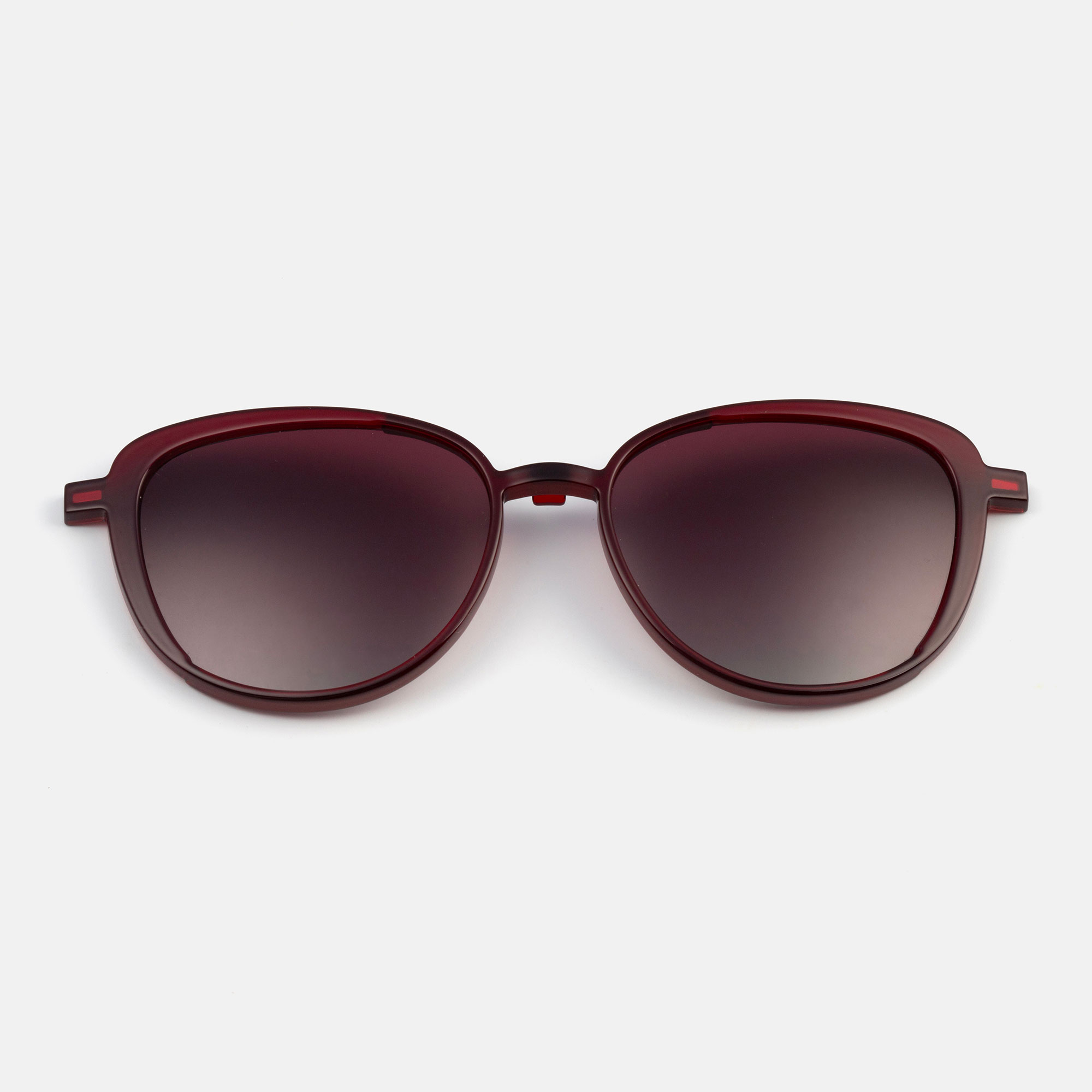 CLIP-ON 0537M PITAGORAS-ON BURGUNDY/GOLD 51/16, , large image number 0