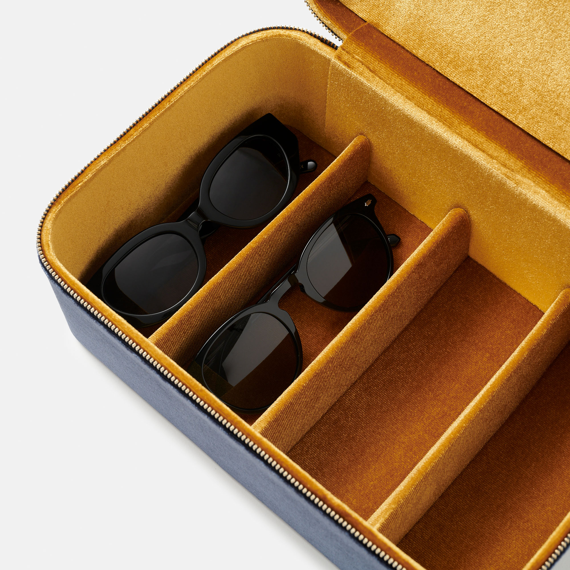 ESTUCHE DE VIAJE AZUL, , hi-res