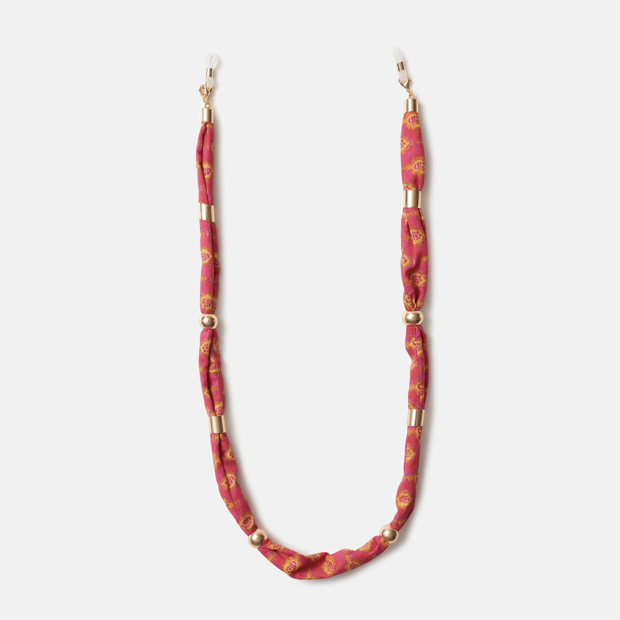 CORDON TEJIDO PRINT ROSA TAJ, , large image number 1