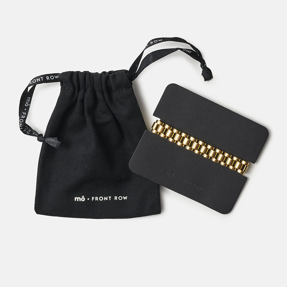 PULSERA FRONT ROW GOLD  , , large image number 0