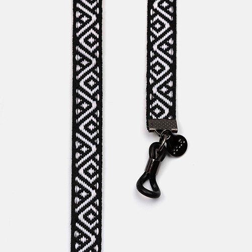 CORDON JACQUARD BLACK , , hi-res