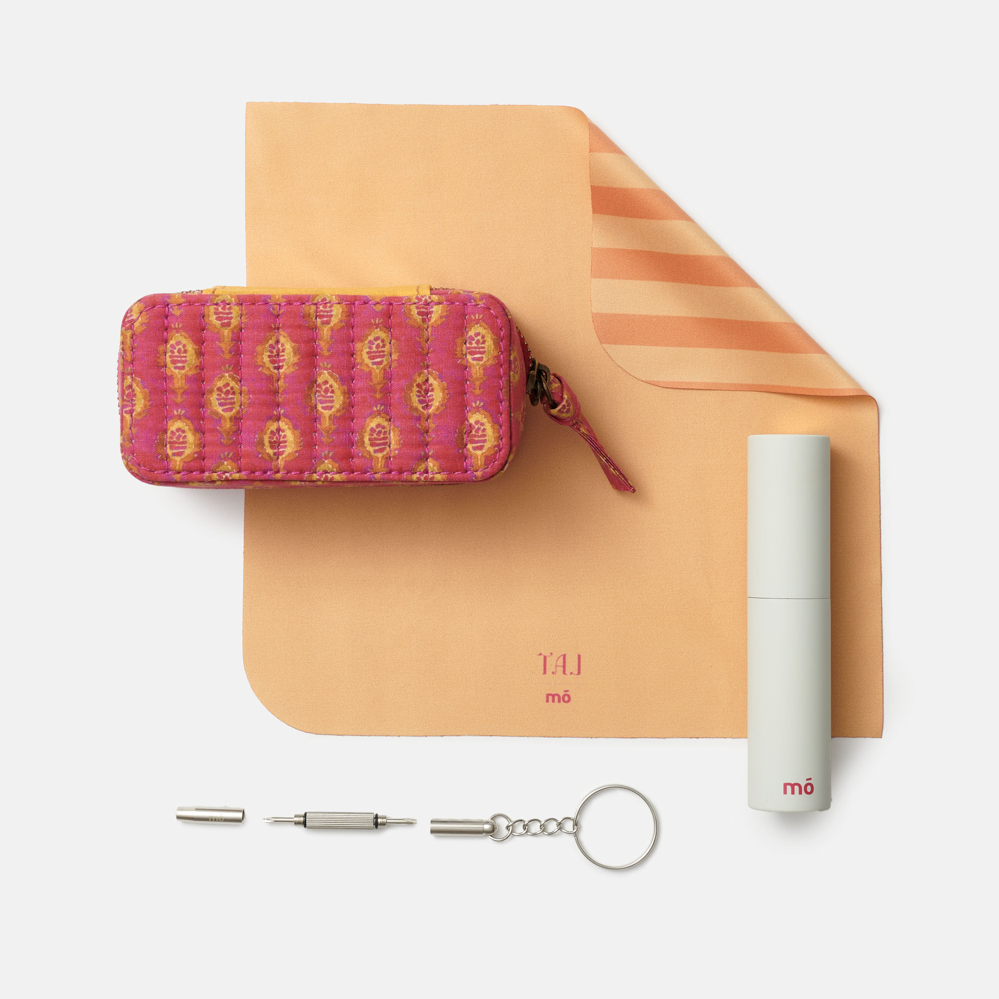 CARE KIT TAJ PRINT ROSA, , large image number 0