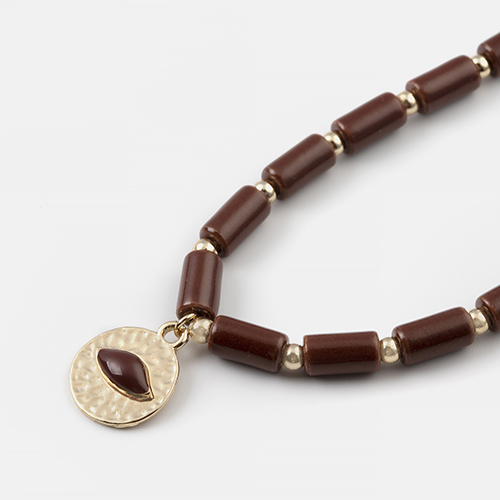 CORDON CERAMICO MEDALLON BURDEOS, , hi-res