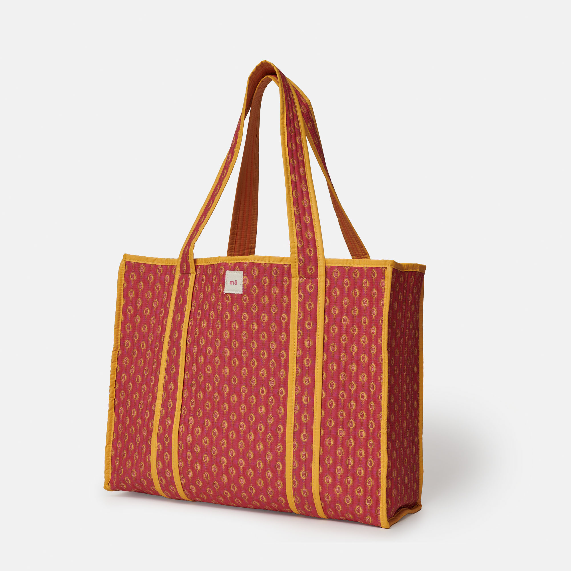 BOLSO ACOLCHADO TAJ PRINT ROSA, , large image number 1