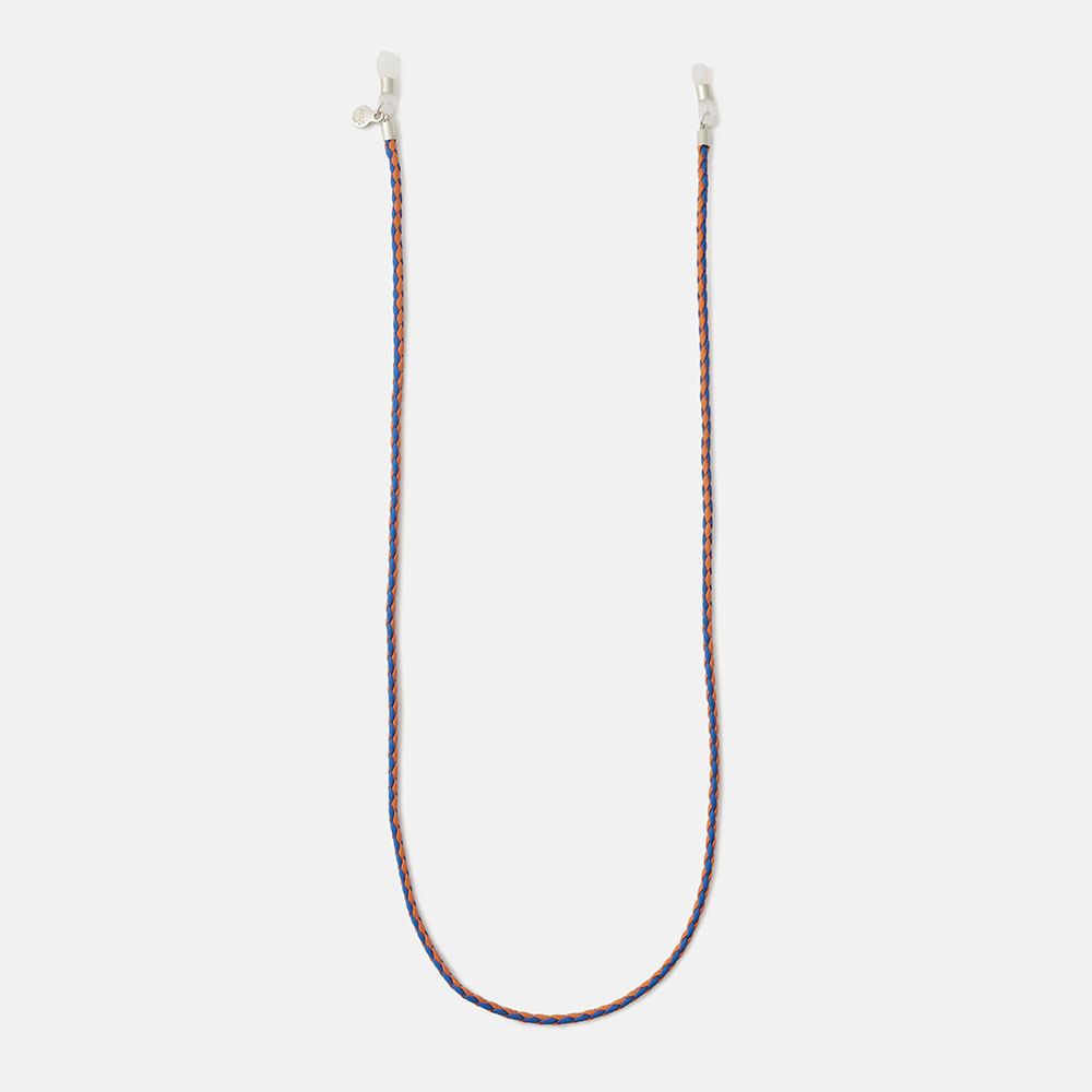 CORDON TRENZADO BLOCKS AZUL/NARANJA  , , large image number 0