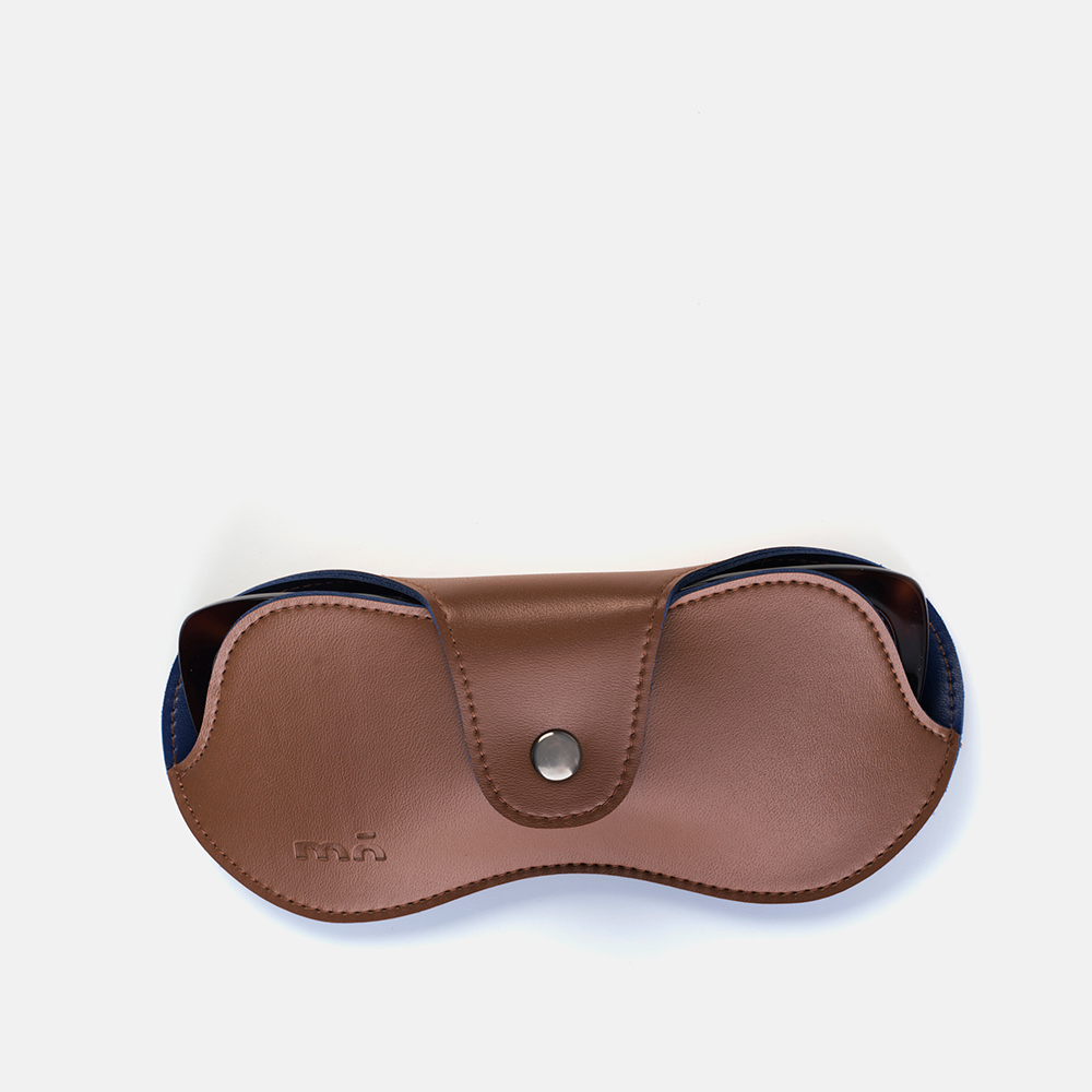 BELT CASE BROWN/BLUE, , large image number 0
