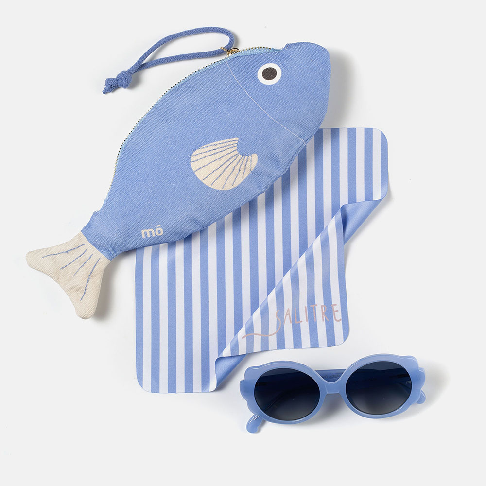 ESTUCHE SALITRE PEZ AZUL, , large image number 1