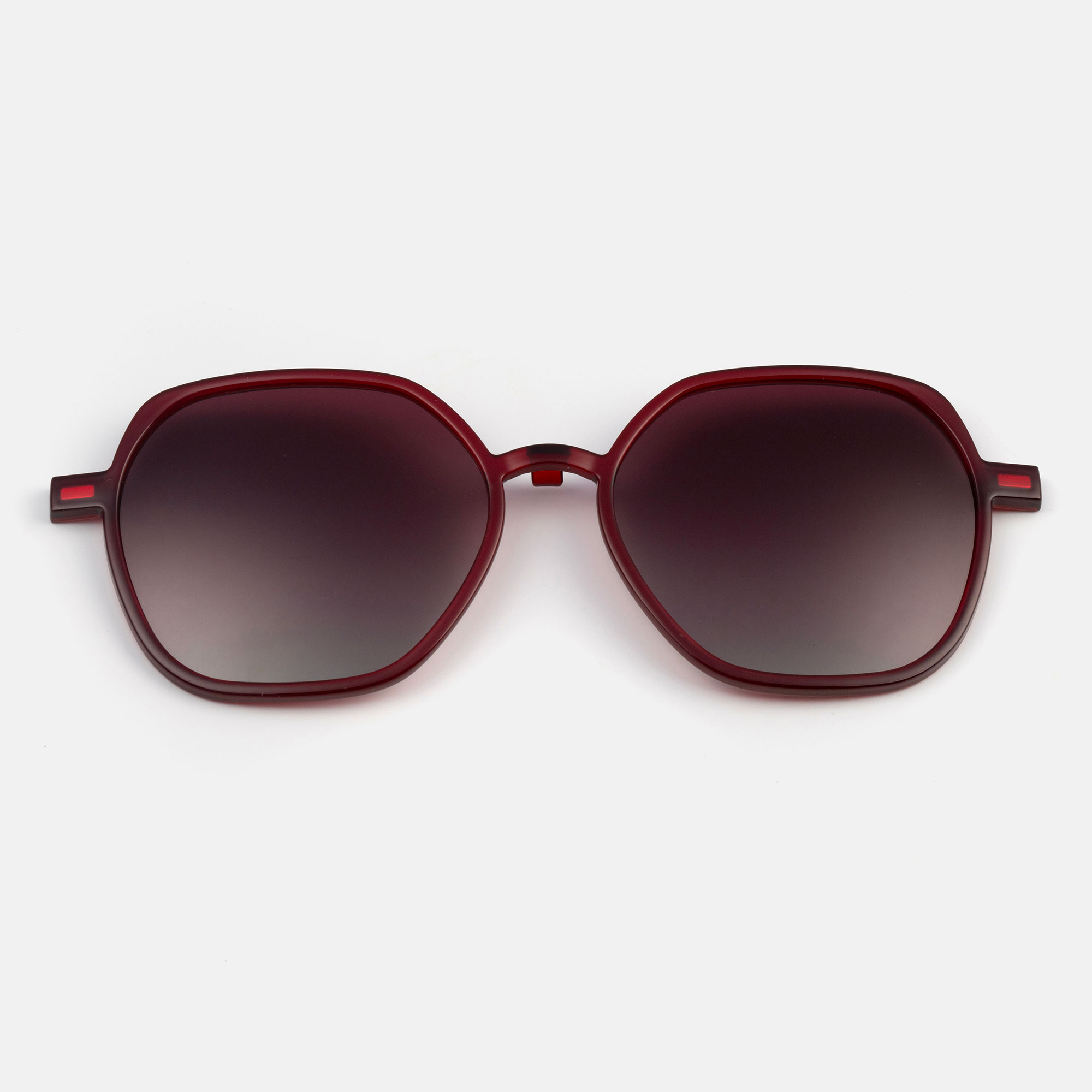CLIP-ON 0541M OAK-ON BURGUNDY/GOLD 53/16, , large image number 0
