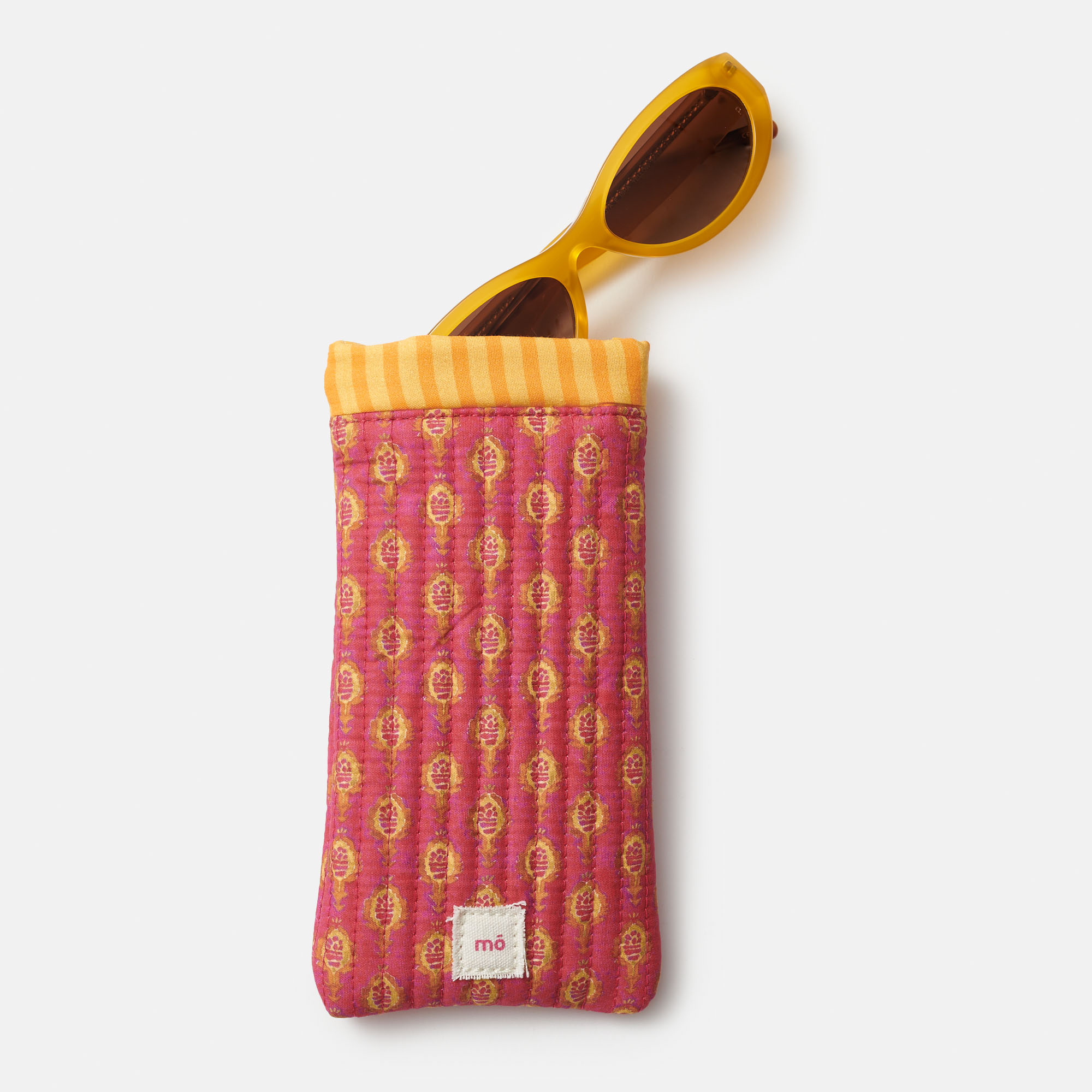 POUCH ACOLCHADO TAJ PRINT ROSA, , large image number 1